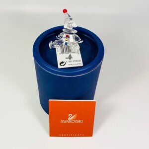 Swarovski Crystal Figurine PUPPET CLOWN 7550 003 with CoA and  Box Mint